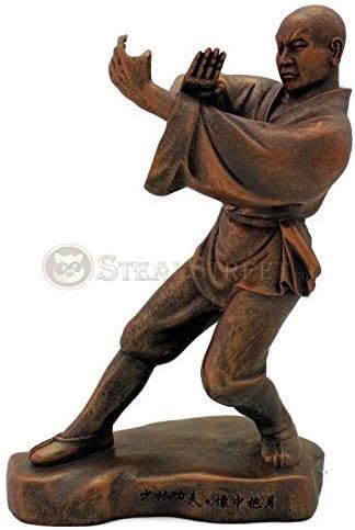 Top Collection Kungfu Series Shaolin Monk Statue Figure Bronze Hue 4094 kung fu