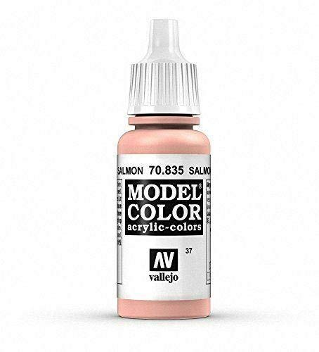 War World Gaming Vallejo Model Color Red - Salmon Rose 70.835 - Wargame Miniature Figure Painting Assortment Modelling Wargaming Hobby Tabletop Model Paint Collection