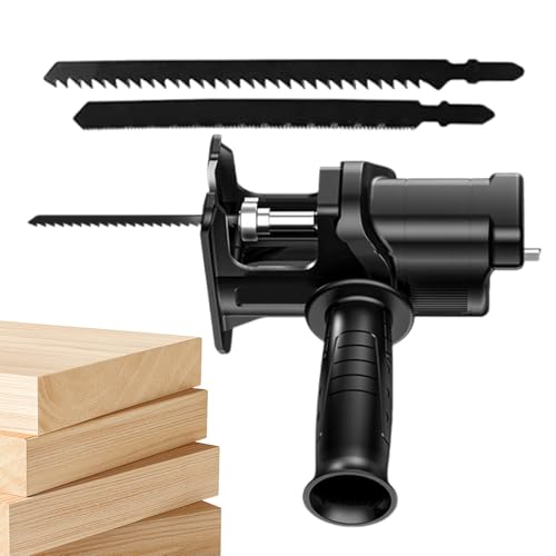 Adaptateur Compacte Pour Scie Alternative Reciprocante,Tête de Scie Alternative Manuelle | Accessoire Pour Outils Électriques Pour Tôles Carton Tubes PVC