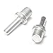 KANGIRU pour Polissage Mousse de Forage Broyeur Argent M14 Adaptateur de Broche Support Pad Adaptateur 2 pcs