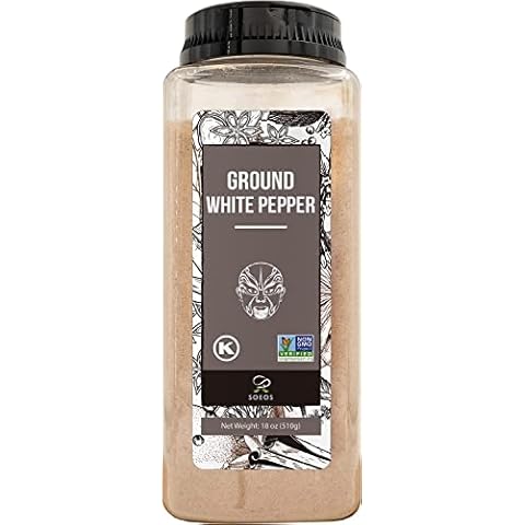 Soeos Fine Ground White Pepper Cover