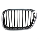Calandre avant chromée noire pour BMW E39 1997–2003, pare chocs de rechange ABS pour 525i 528i pour 530i 540i M5, grille d'admission d'air de style sport, OEM 51137005837 51137005838 (gauche)