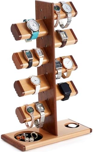 Amazon.com: Xnwouco Watch Stand for Men, Watch Display Stand with ...