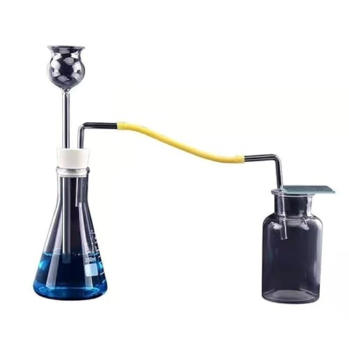 Dispositivo portatile for la produzione di anidride carbonica - Semplice generatore di gas con bombola conica e accessori