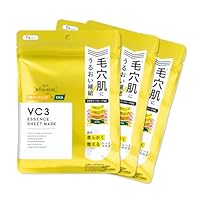 Amazon.co.jp: 毛穴フォーカスVC VC3シートマスク 7枚 3個セット 角質