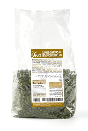 SOSA Pistacho crudo repelado - Frutos secos enteros - Formato 1kg - Uso alimentario professional