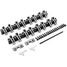 Speedmaster 1-261-034 Compatible with Chevy GM LS1 Shaft Mount 1.7 Ratio DNA Stainless Steel Roller Rocker Arms