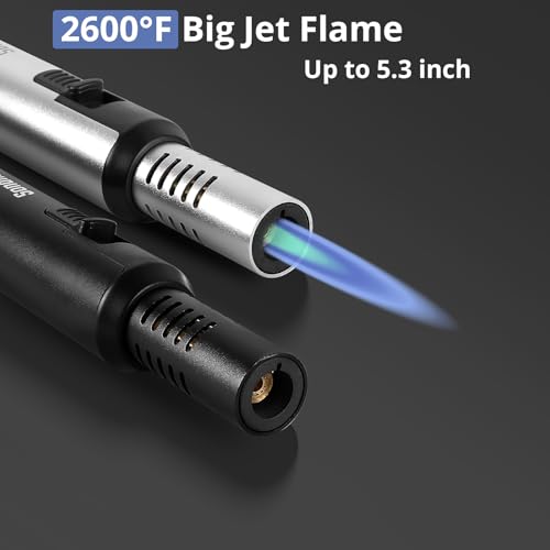 Sondiko 825 Butane Torch Lighter 2 Pack, Refillable Butane Lighter, Kitchen Torch Blow Torch thumb #1