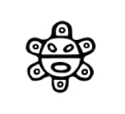 CRDesign Puerto Rico Taino Sun Sol God Boricua Vinyl Decal Sticker Puerto Rican Auto Car Truck SUV Computer Laptop Window (3.5