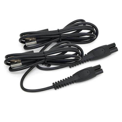 USB Charger Cable for Brio Beardscape V1 Beard Trimmer 2 Pack