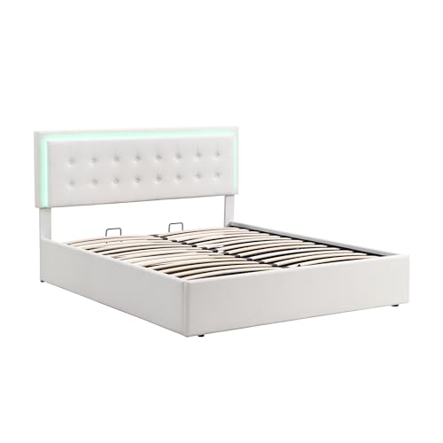 image for Merax Queen Size 3-Pieces Bedroom Sets, Tufted Upholstered PU Platform