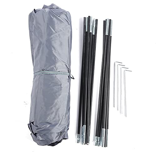 KANASI Camping Tent, 1-2 Person Waterproof Double Layer Anti Mosquito for Outdoor Climbing Beach (Green)