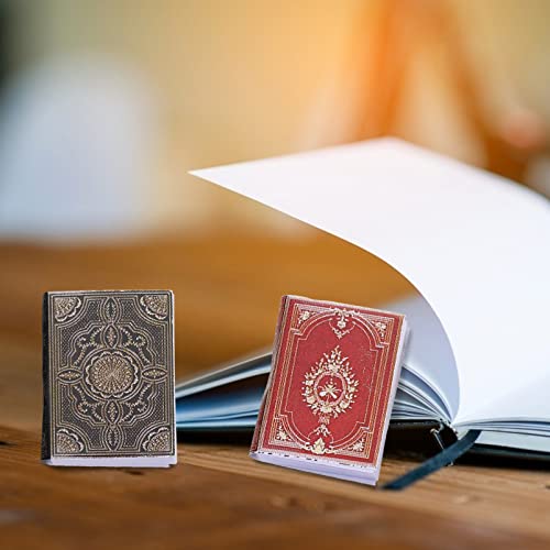 Jojofuny 1: 12 Mini Casa delle Bambole Libri di