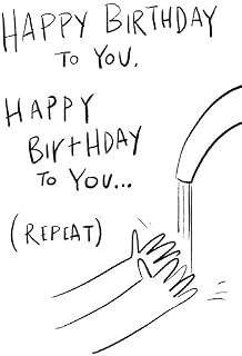 UK Greetings Funny Birthday Cards, Humour Covid Lockdown Birthday Card