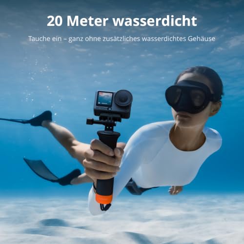 DJI Osmo Action 6 Standard-Combo, 8K-Action-Cam für den täglichen Einsatz