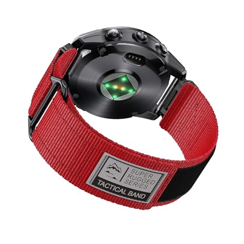 Correa de nailon Quick Fit de 26 mm con cierre ultra resistente para Garmin Enduro 3 4