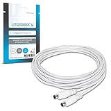 Litcessory Power-to-Controller-Verlängerungskabel für Philips Hue Lightstrip Plus/Gradient Lichtstreifen (7.5m, 1 Stück, Weiß)