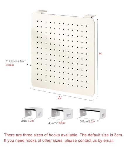 Kit combinado de tablero de clavijas versátil para manualidades, estatería y oficina/hogar, maximiza el espacio y la eficiencia
