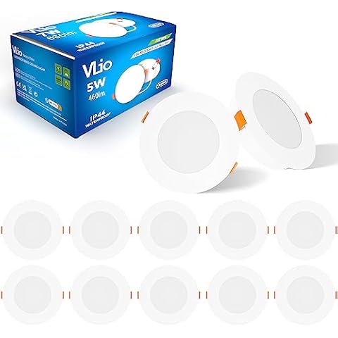 LED Recessed Ceiling Lights Ultra Slim 5W LED Downlights Cover