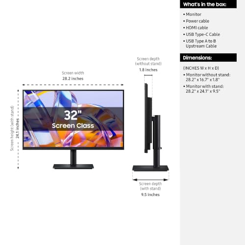 Image of Samsung 32 inch ViewFinity S8 (S80UH) High-Resolution Monitor