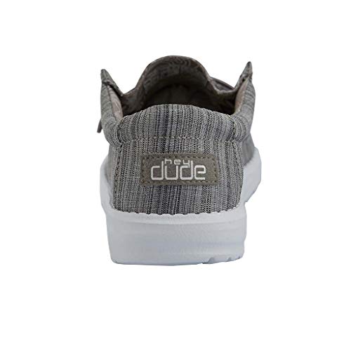 Image of HEYDUDE Wally Toddler Washed Canvas | Boy's Loafers | Boy's Slip On Shoes | Comfortable & Light Weight