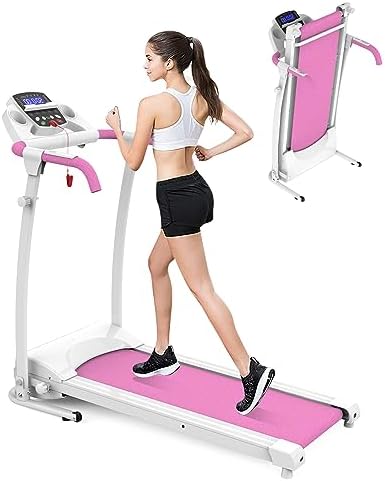 Bestports Folding Treadmills for Home and Office, Electric Foldable Treadmill Exercise Walking Machince, Portable Running Machine Compact Treadmills Fitness Workout Jogging Walking Easy Assembly