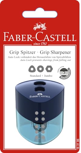 Faber-Castellgrip Sharpener Trend Double Hole Assorted