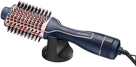 MONDIAL Escova Secadora InfraRed, Azul/Golden Rose, Bivolt - ES-0...