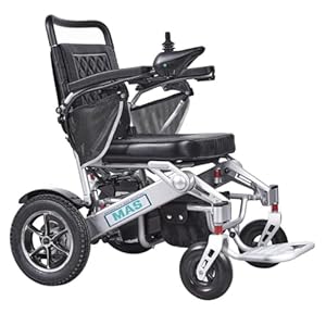 Elektrische rolstoelen, inklapbaar, licht, voor senioren, MAS Mobility Aid Social, Spaans merk, rolstoelen met automatisch inklapbaar