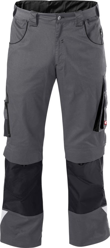 E/D/E Fortis H-Bundhose 24, Pantalones Cargo Ropa Laboral, Dark Grey / Black, talla 27