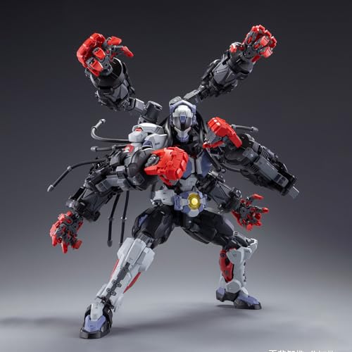 Image of Pipigirl Mech Model Action Figures Accessories Kits, Suitable for Boxer Baki and Sparring Robot, Tustiel,Lone Shadow