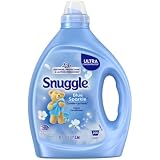 Snuggle Fabric Softener Liquid, Blue Sparkle, 80oz, 200 Medium Loads
