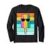 Summer Popsicle Shirt Funny Ice Cream Beach Pool Party Long Sleeve T-Shirt