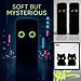 Prestrix Black Cat Panther Seat Belt Strap Cover Pad, Cute Funny Interior Car Accessories Decor, for Auto Truck Pickup 2025, Artificial Soft Wool, Fluffy Shoulder Neck Cushion Protector, 2 PCS