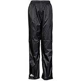 Cox Swain Damen 2-Lagen Outdoor Funktions Regenhose - 3.000mm Wassersäule - 3.000mm Atmungsaktivität, Colour: Black, Size: M