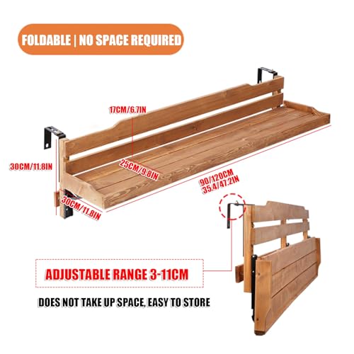 Mesa plegable de bar para balcón que ahorra espacio con diseño portátil 2