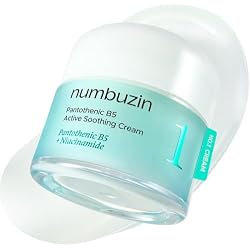 numbuzin No.1 Pantothenic B5 Active Soothing Cream | Remove sebum and skin troubles, Pantothenic acid, Korean Skincare Gift for Women | 2.70 fl oz