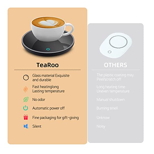 Coffee Mug Warmer, Candle Warmer, Cup Warmer With 2 Temperature Settings And Auto Shut Off, Smart Coffee Warmer For Office Desk, Cup Warmer, Electric Beverage Warmer For Coffee, Tea, Milk #TOP4