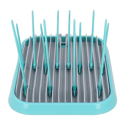 Acouto Égouttoir à Biberons Multifonction Portable et Amovible pour la Maison, Bleu pour Contenir Tout le Support, égouttoir à Biberons, , pour bébé (BLUE) – vue 2