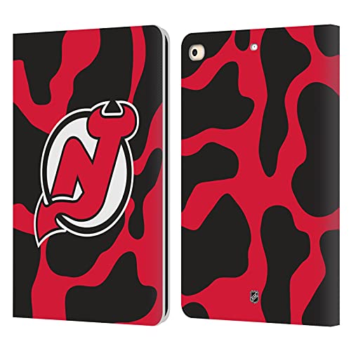 Étui iPad 9.7 New Jersey Devils en cuir Head Case Designs style vache