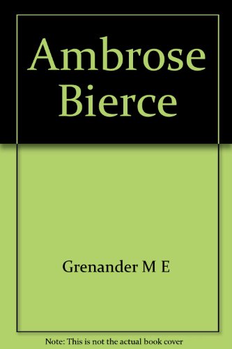 Ambrose Bierce B002DOM6TY Book Cover