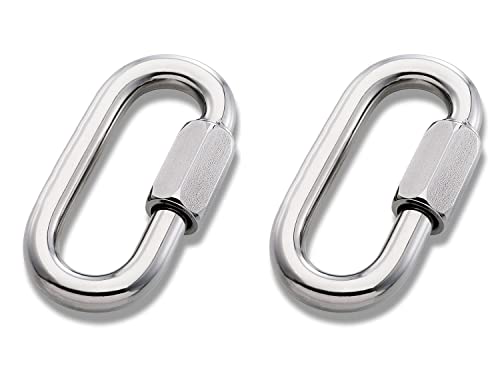 2 pcs Stainless Steel 316 Quick Link 1/2
