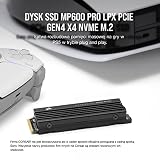 Corsair Mp600 Pro Lpx CSSD-F2000GBMP600PLP Dysk Ssd M.2, Czarny, 2 TB