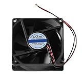 Garantie: 90 jours RTDPART Ventilateur de Refroidissement pour JAMICON JF0825S1H-R DC12V 0,19A 2 Broches 2 Fils