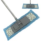 Hartholz-Bodenwischer,Nass-Trocken mit verstellbarem langem ,Trockenmopp für Parkettböden | Für Holz, Laminat, , Wand, Zuhause, Schlafzimmer, Wohnzimmer, Gewerbe