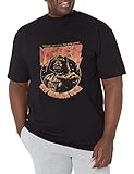 Imprimé aux États-Unis. Star Wars Tour Galactique T-Shirt, Noir, XL/Grande Taille Tall Homme
