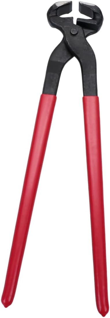 Steel Horseshoe Cutting Pliers Heavy Duty Shoeing Clamp Tool for Farriers and Steel Construction for Precision Hoof Care and Clamping Tasks