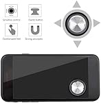 Mini Smartphone Joystick,Touch Screen Suction Mobile Game Controller Other Sports Camera Accessories Mobile Phone Touch Screen Suction Cup Controller Round Joystick for 2 [video game]