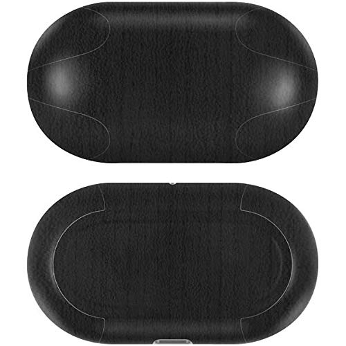 Skinit Decal Audio Skin Compatible with Samsung Galaxy Buds+ - Officially Licensed Originally Designed Ebony Wood Design