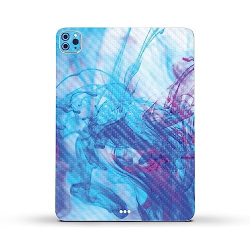 Image of MightySkins Carbon Fiber Skin Compatible with Apple iPad Pro 11 inch M2 4th Gen (2022) Full Wrap Kit - Paint Vapor | Protective, Durable Textured Carbon Fiber Finish | Easy to Apply | Made in The USA